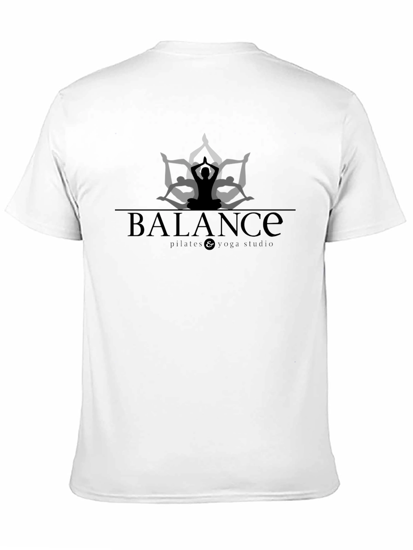 Balance Pilates & Yoga Studio Black T-Shirt