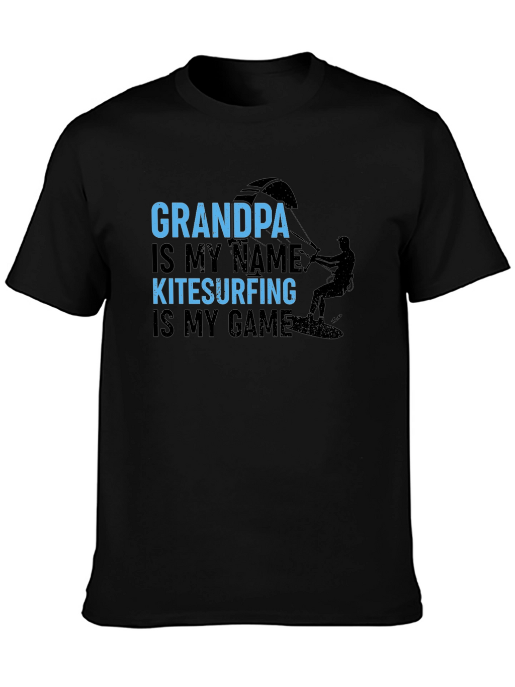 Grandpa Kitesurfing T-Shirt - Hobby Gift