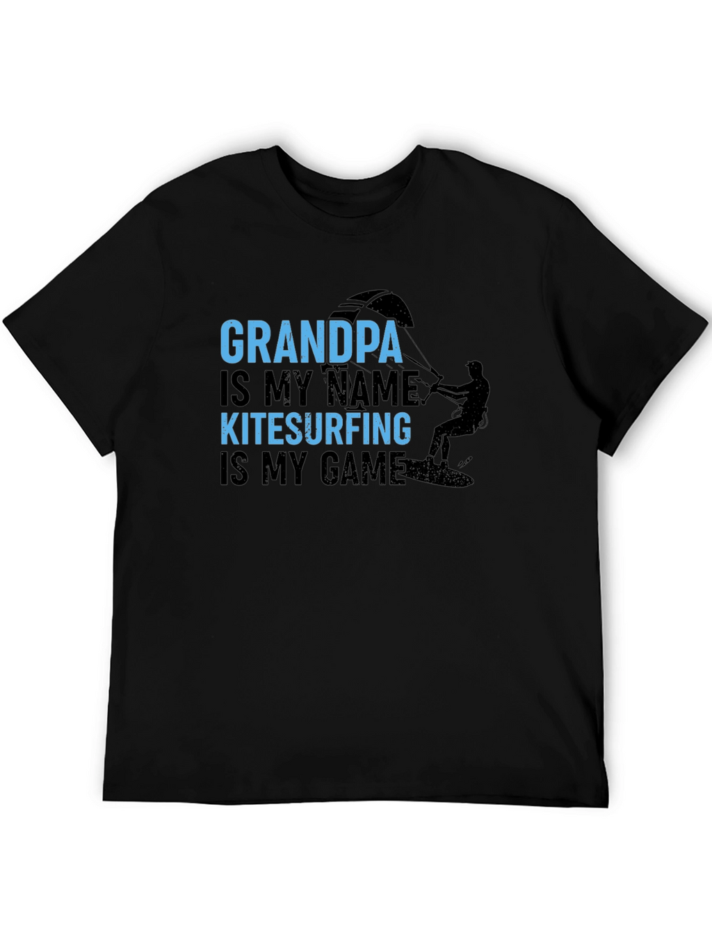 Grandpa Kitesurfing T-Shirt - Hobby Gift