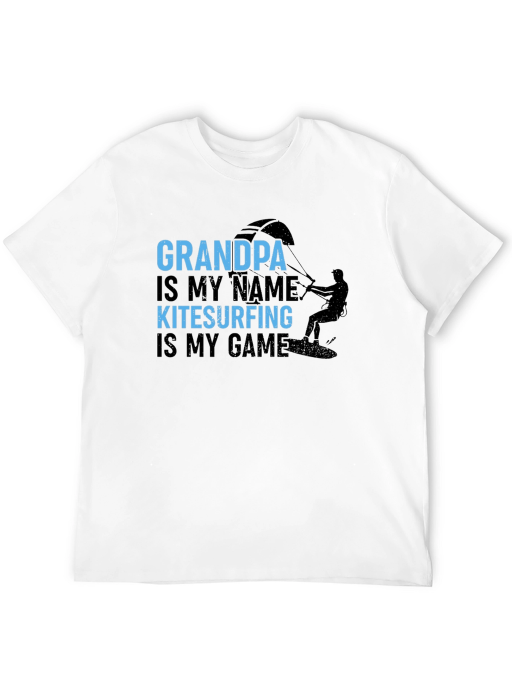 Grandpa Kitesurfing T-Shirt - Hobby Gift