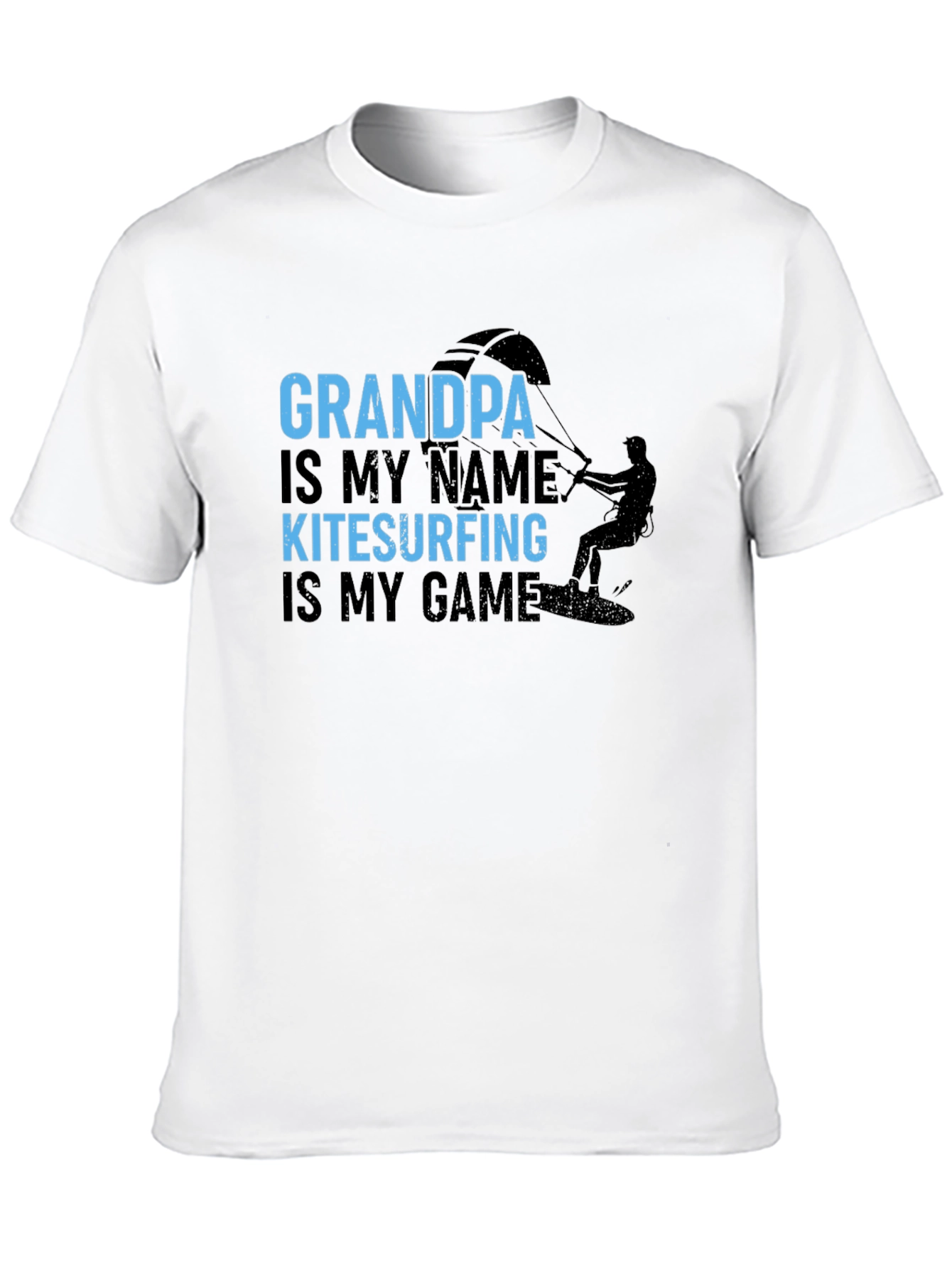 Grandpa Kitesurfing T-Shirt - Hobby Gift
