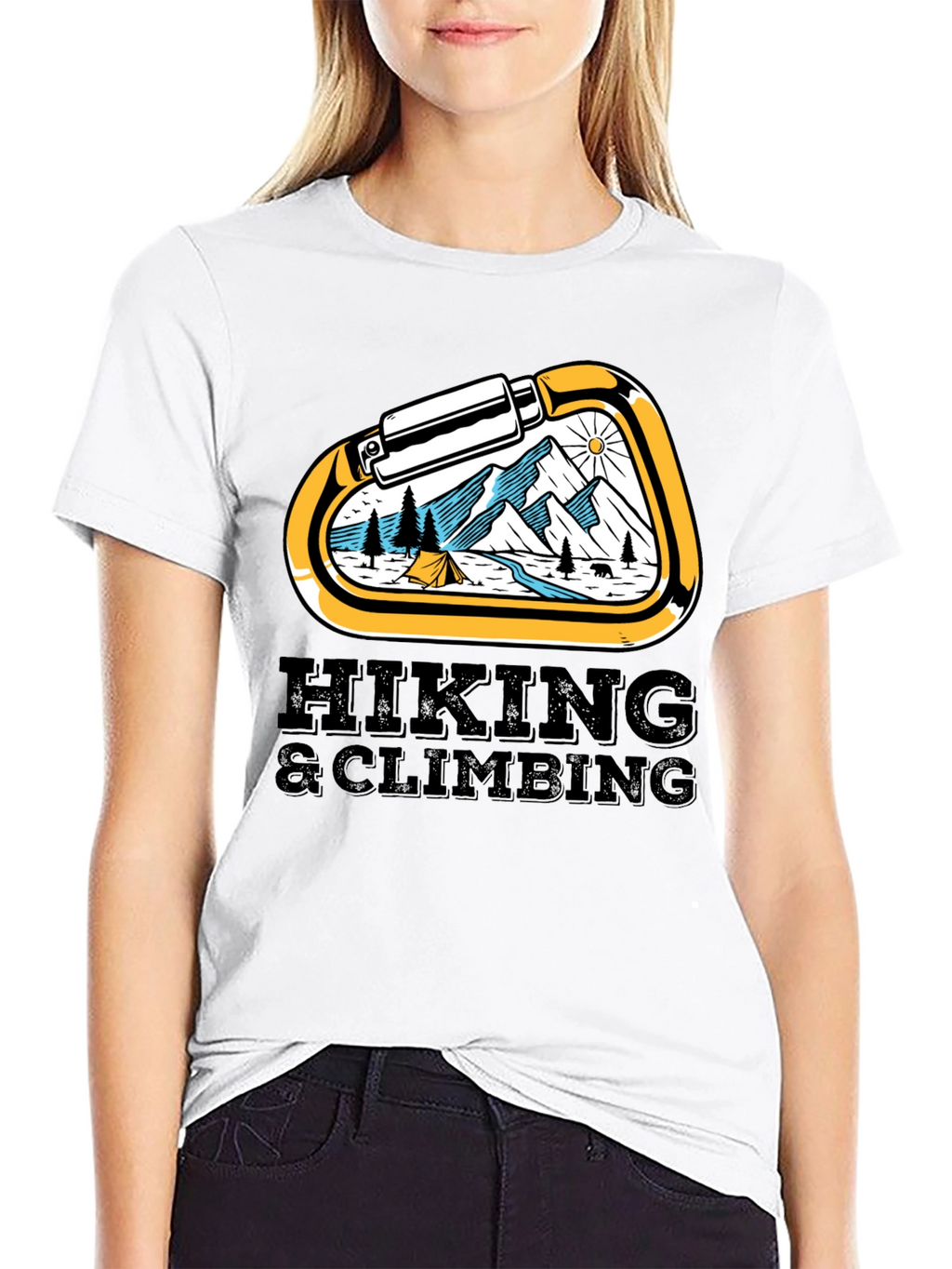 Hiking & Climbing Graphic T-Shirt