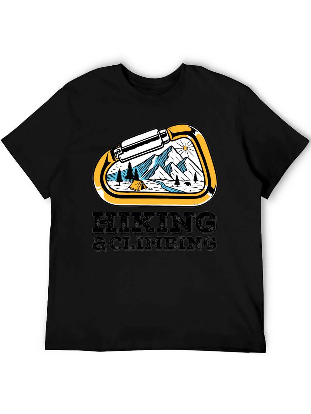 Hiking & Climbing Graphic T-Shirt