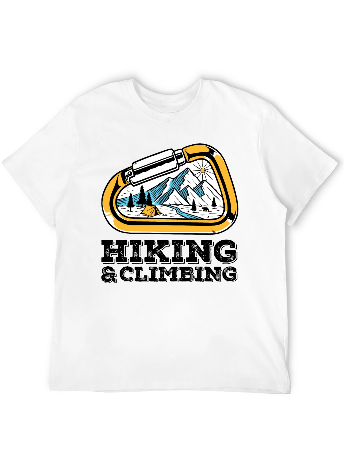 Hiking & Climbing Graphic T-Shirt