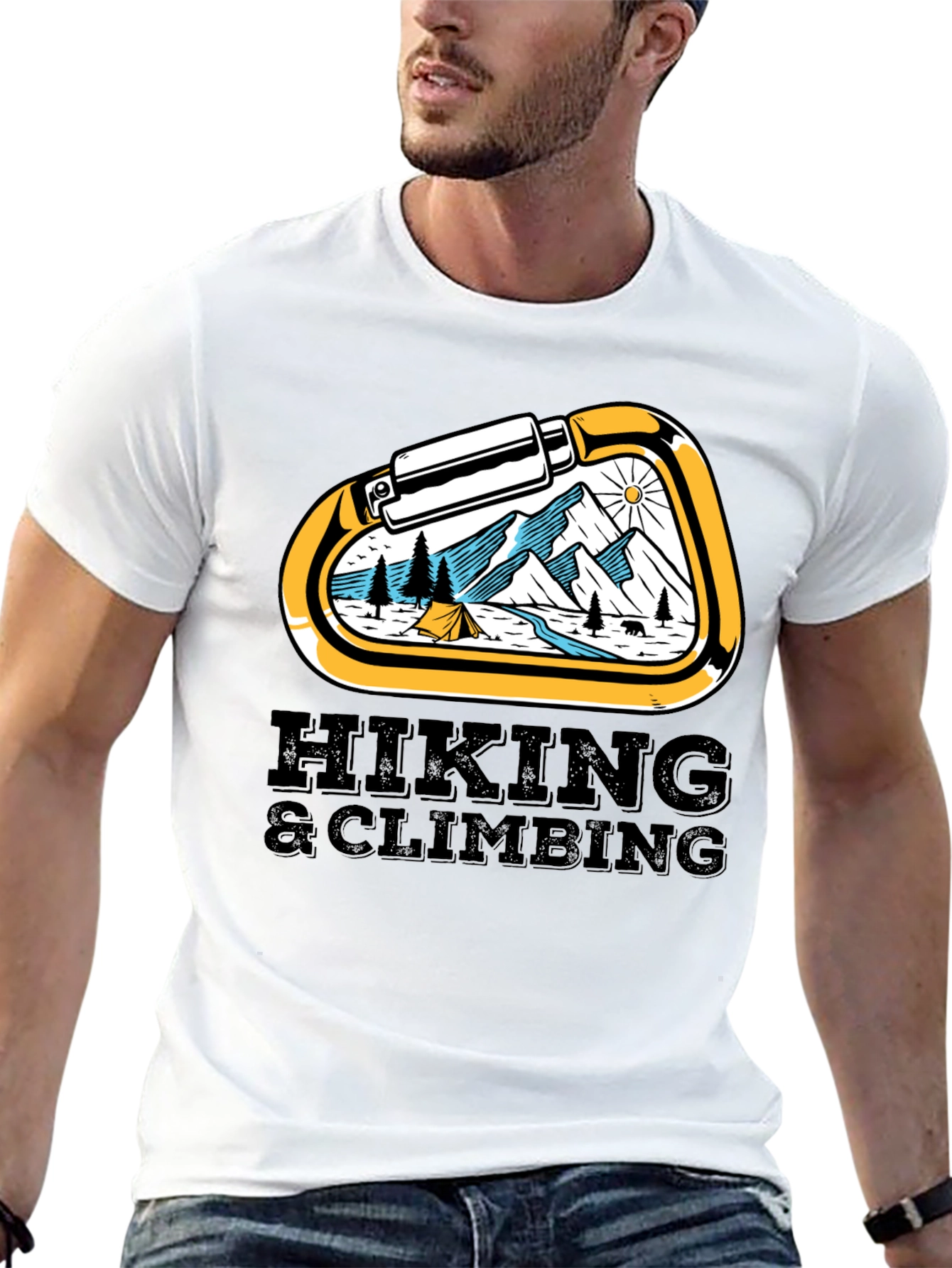 Hiking & Climbing Graphic T-Shirt