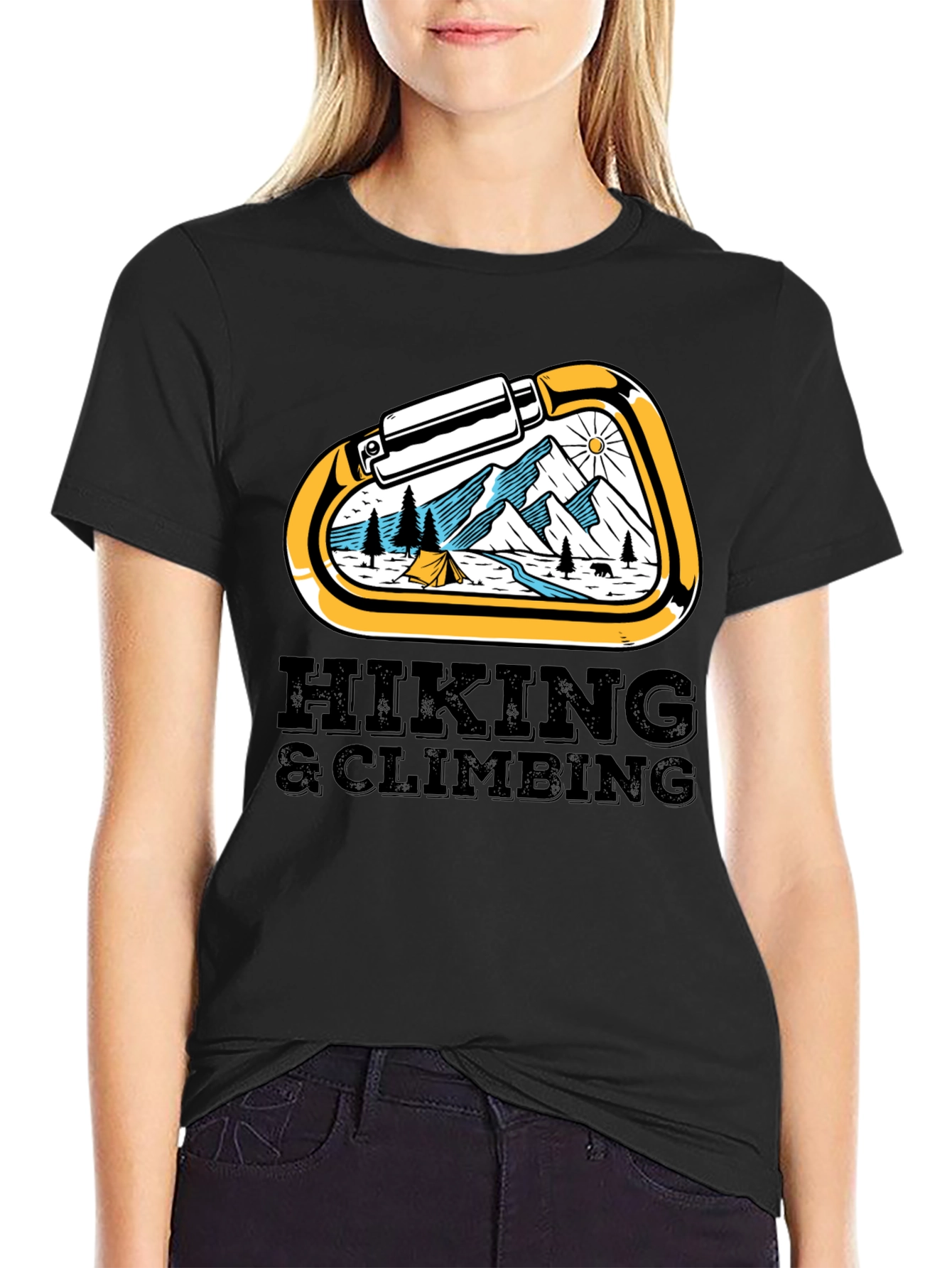 Hiking & Climbing Graphic T-Shirt