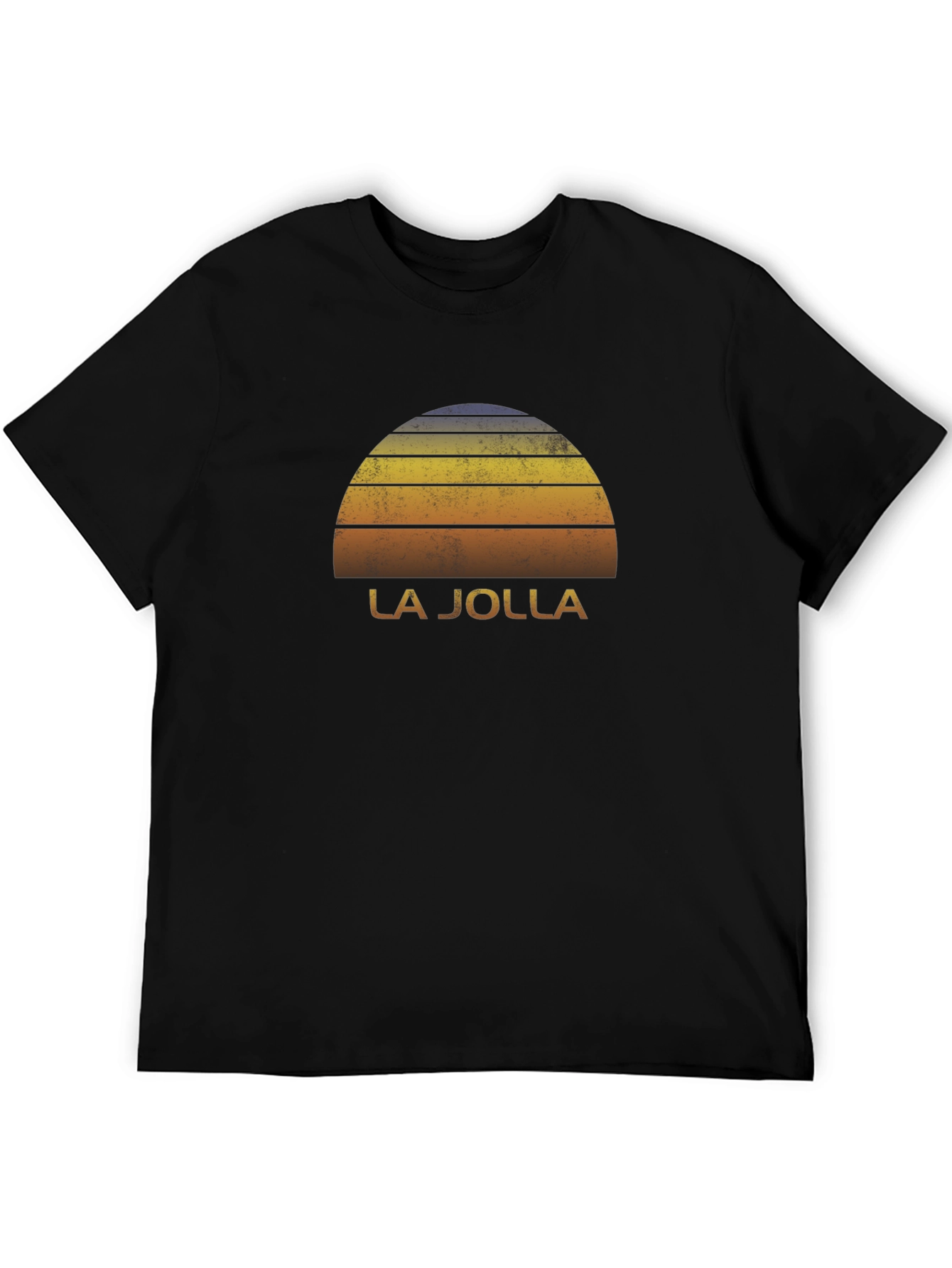 La Jolla Sunset Graphic Tee - Vintage Style