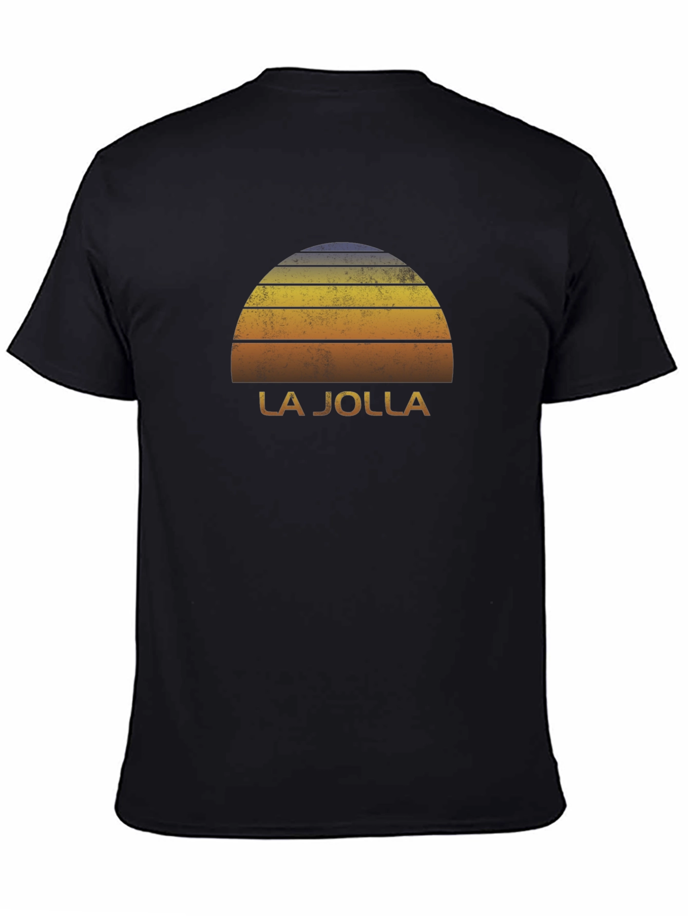 La Jolla Sunset Graphic Tee - Vintage Style