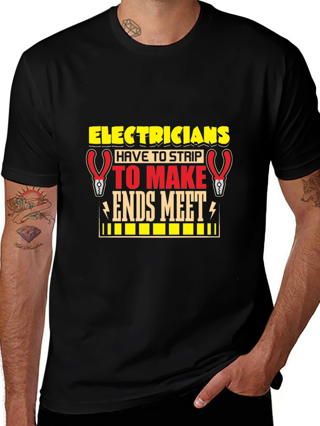 Electricians Humor Graphic Tee