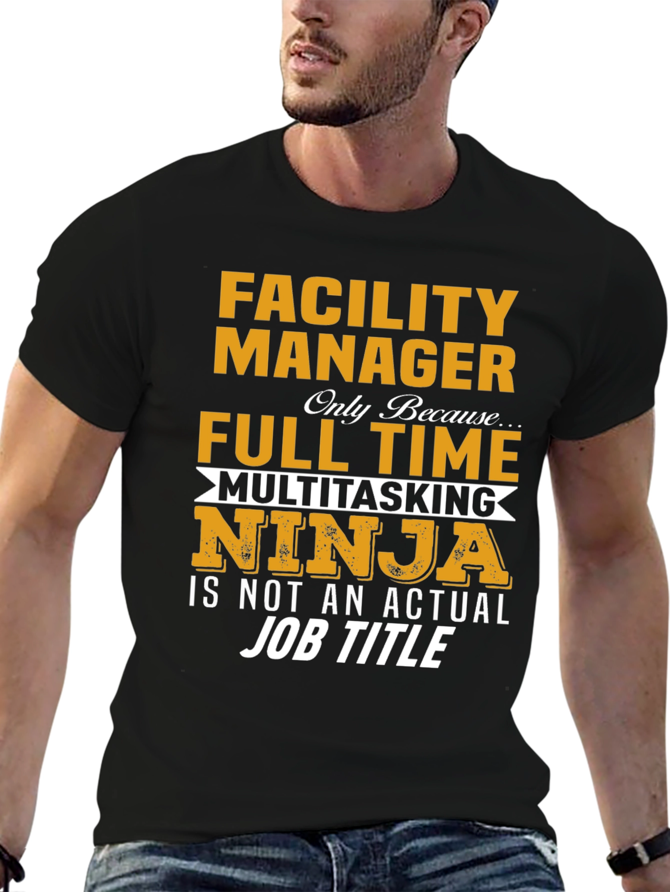 Facility Manager Multitasking Ninja T-Shirt