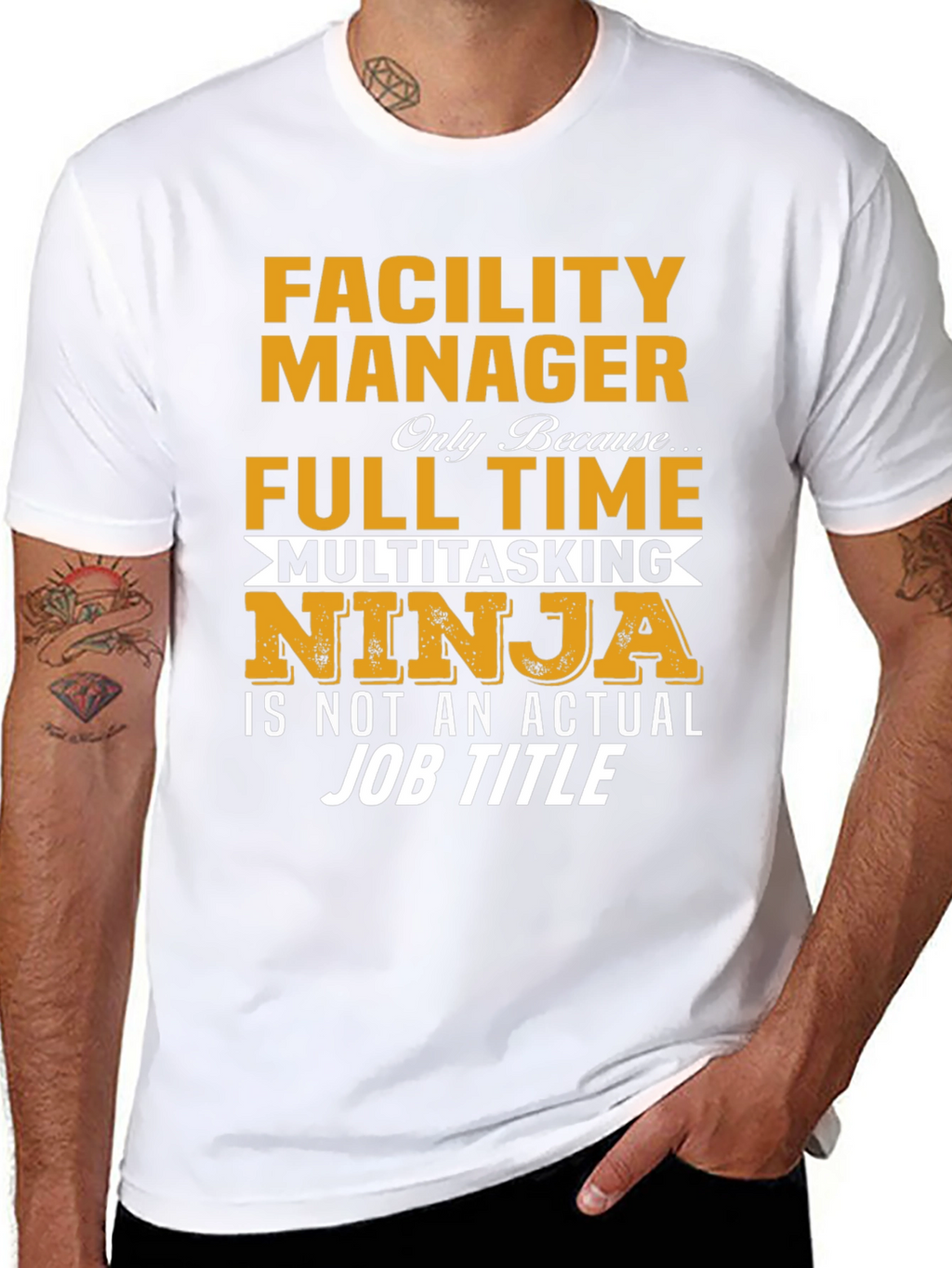 Facility Manager Multitasking Ninja T-Shirt