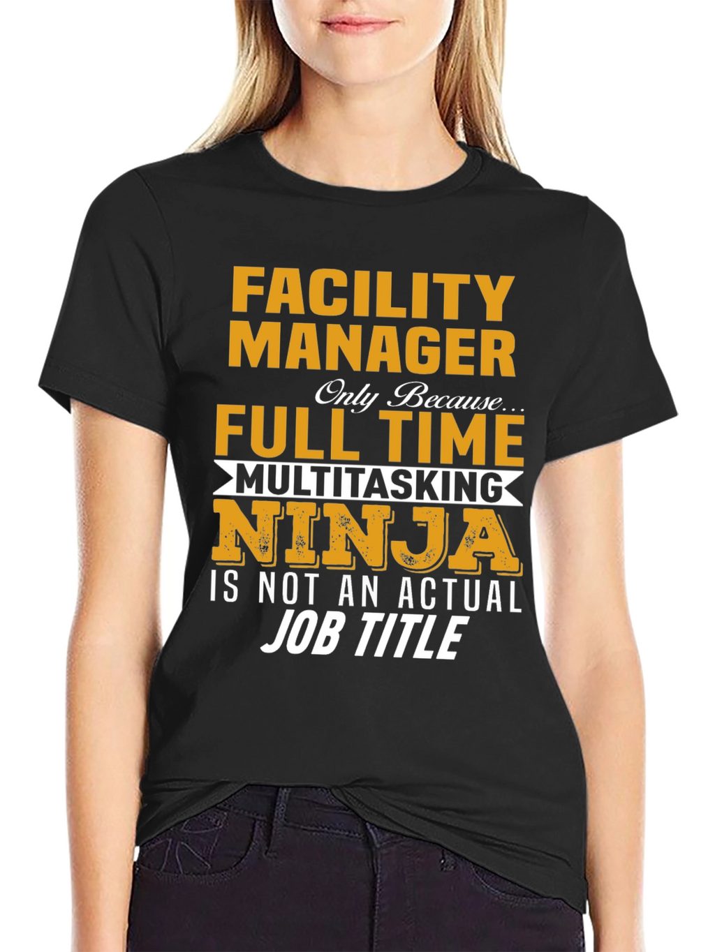 Facility Manager Multitasking Ninja T-Shirt