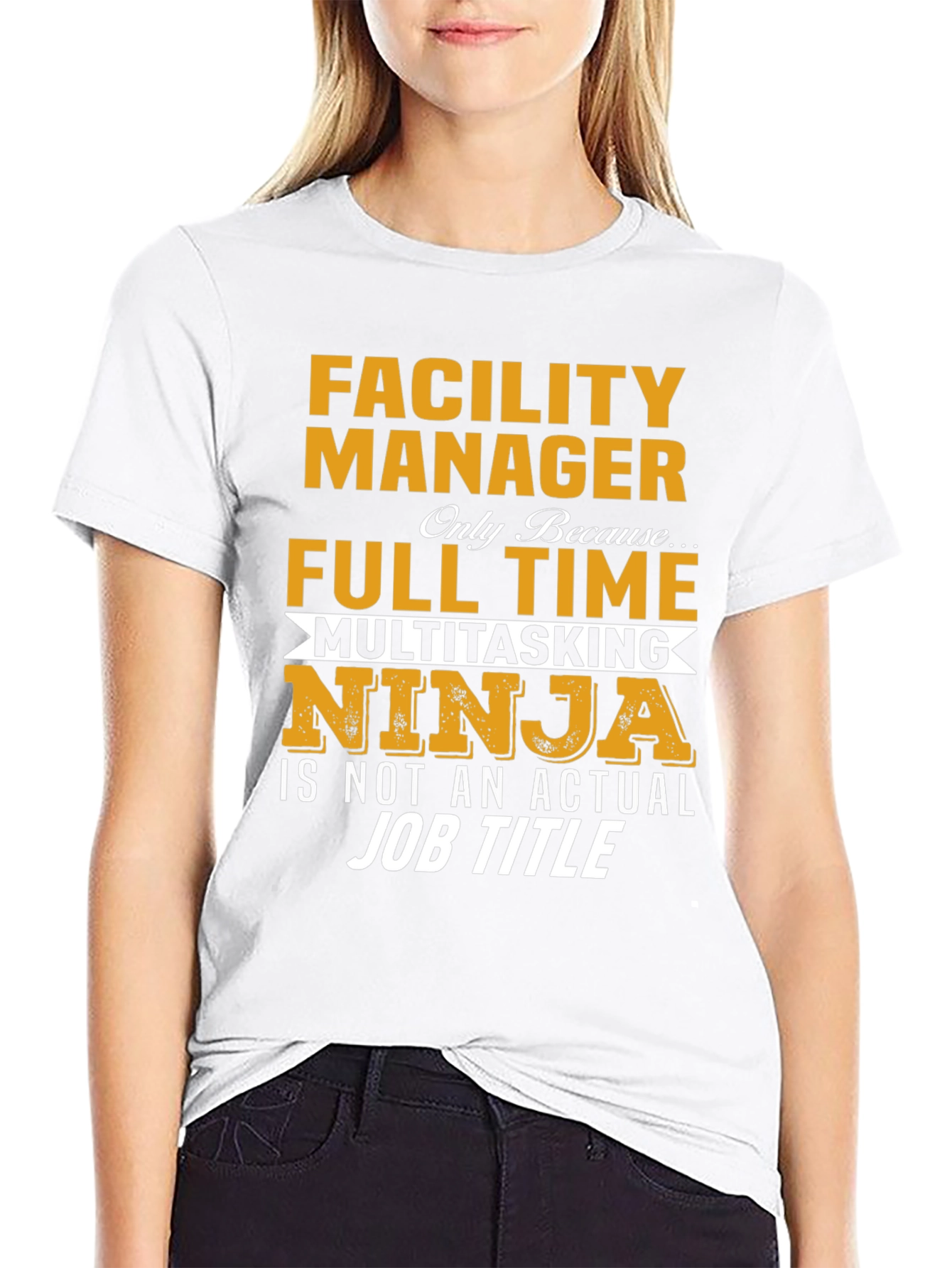 Facility Manager Multitasking Ninja T-Shirt