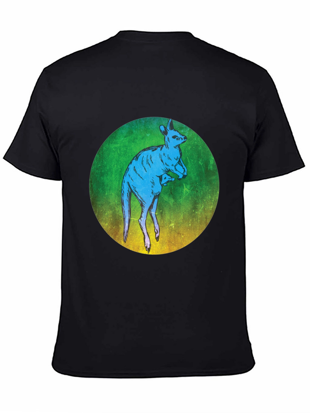 Kangaroo Graphic T-Shirt - Unique Animal Design