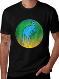 Kangaroo Graphic T-Shirt - Unique Animal Design