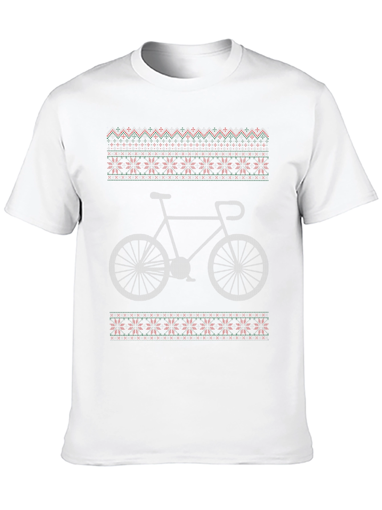 Cycling Christmas Sweater T-Shirt