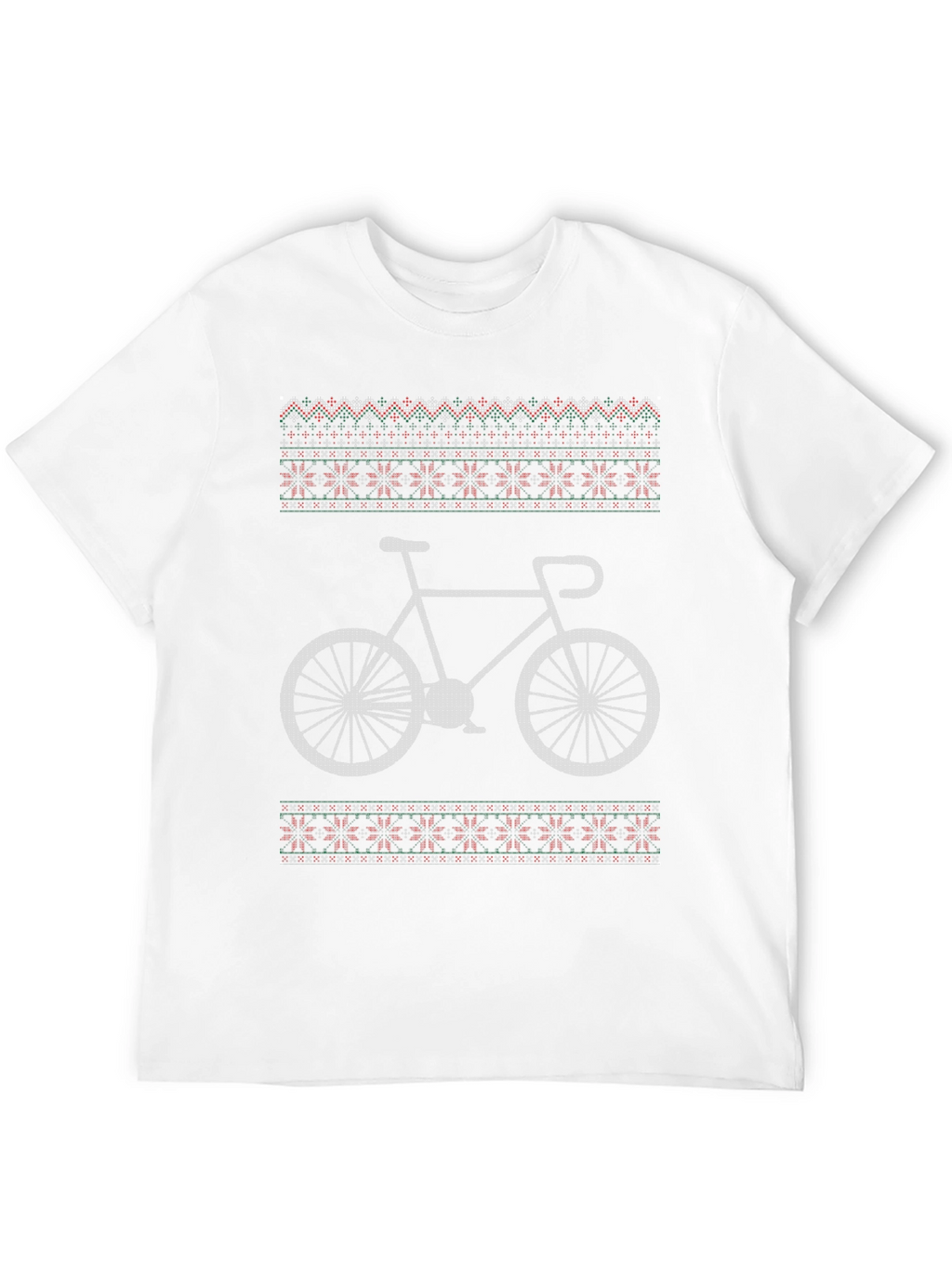 Cycling Christmas Sweater T-Shirt