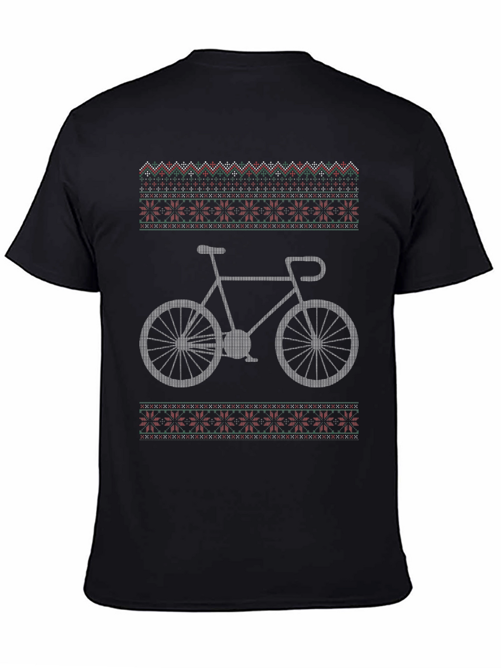 Cycling Christmas Sweater T-Shirt