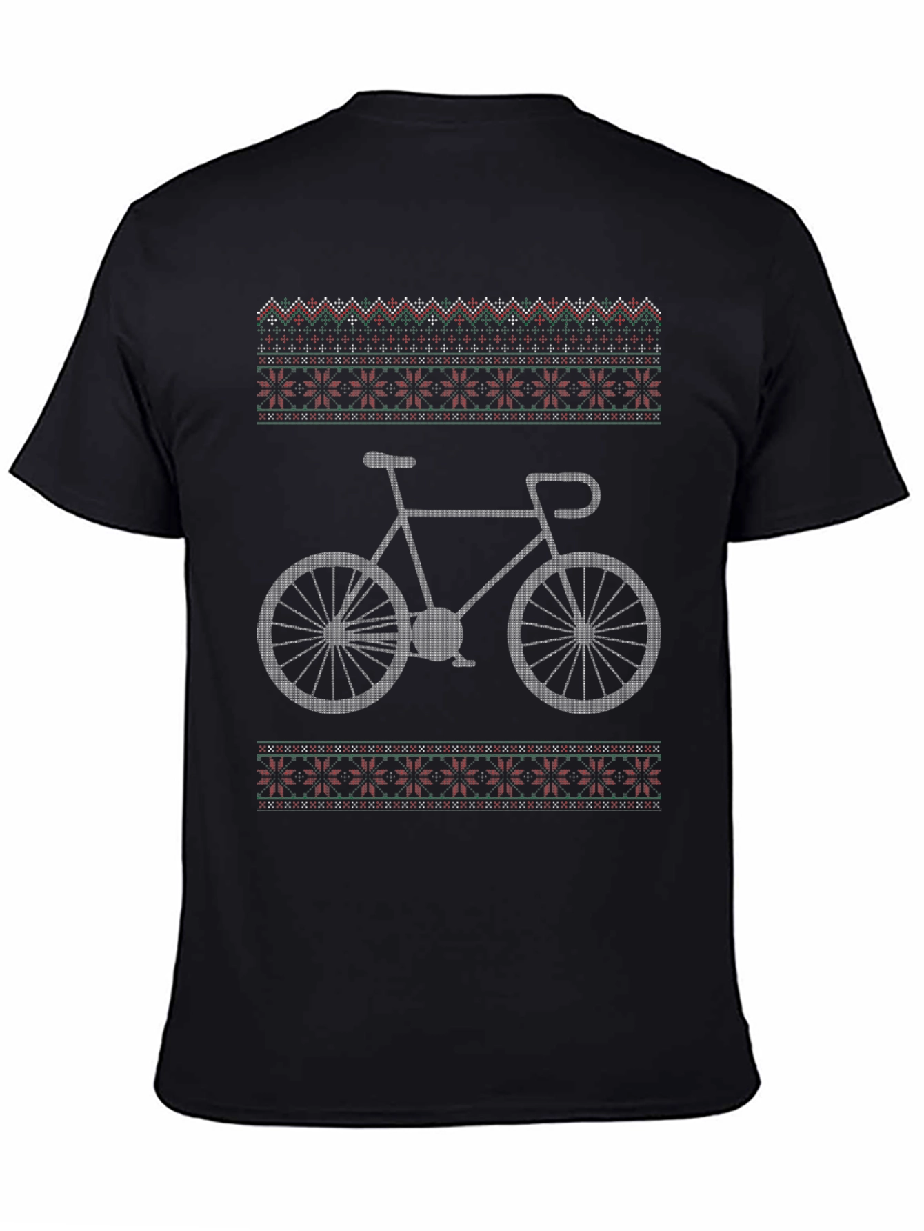 Cycling Christmas Sweater T-Shirt