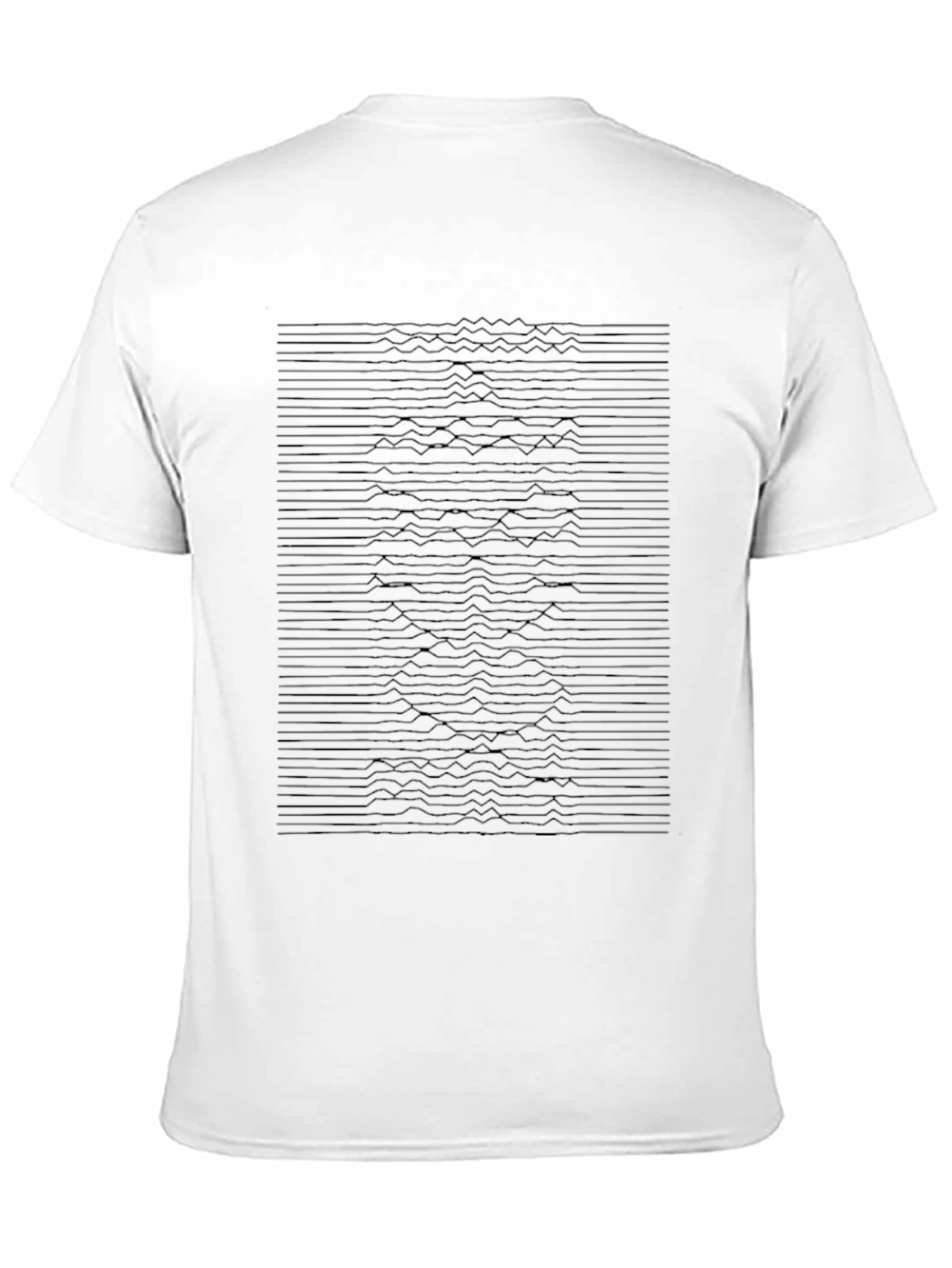 Abstract Graphic Tee - Modern Black T-Shirt