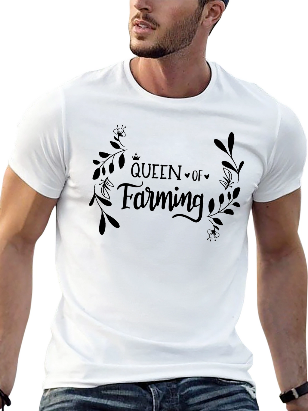 Queen of Farming Graphic T-Shirt - Unisex