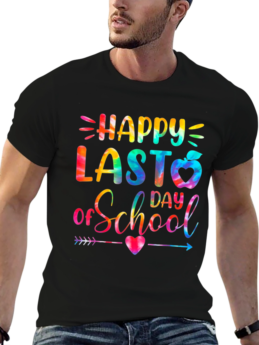 Happy Last Day of School Tie Dye T-Shirt