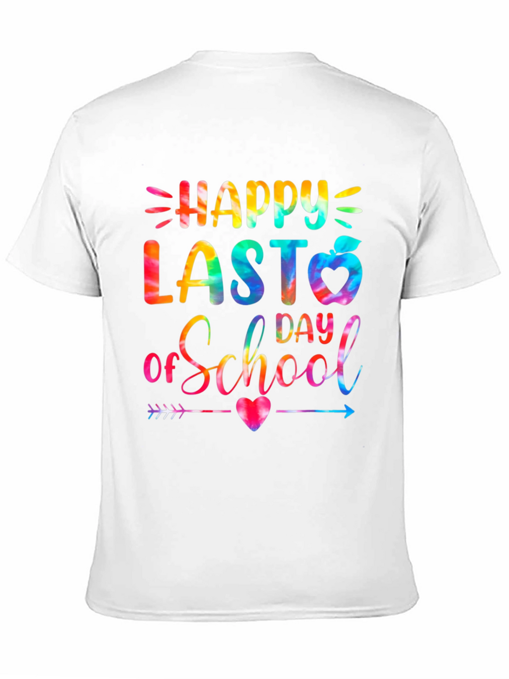 Happy Last Day of School Tie Dye T-Shirt