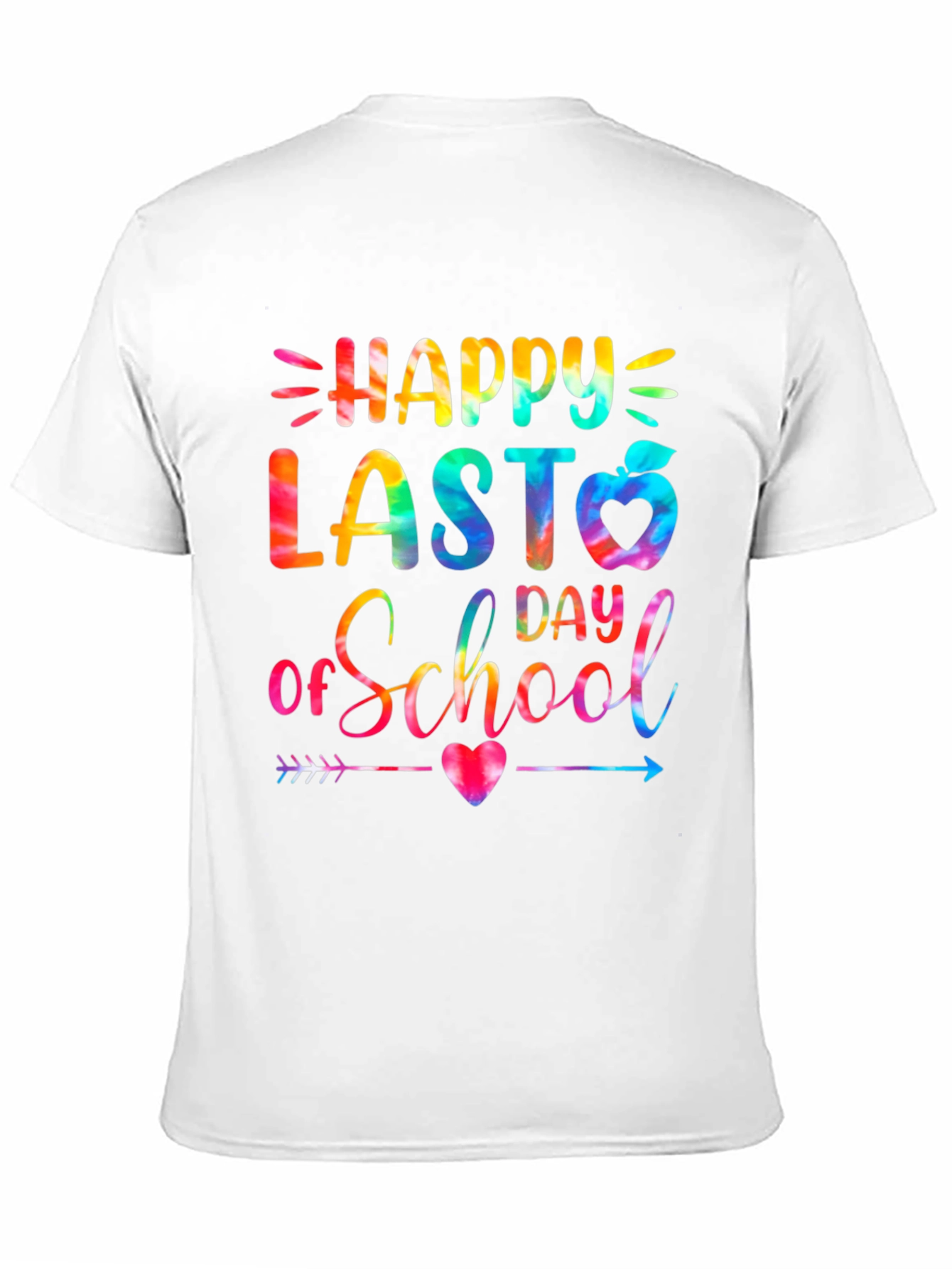 Happy Last Day of School Tie Dye T-Shirt