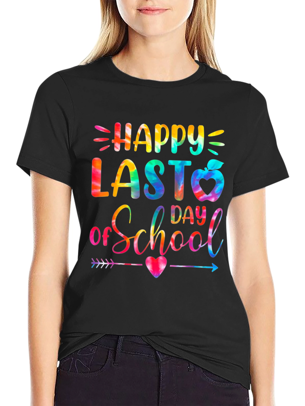 Happy Last Day of School Tie Dye T-Shirt