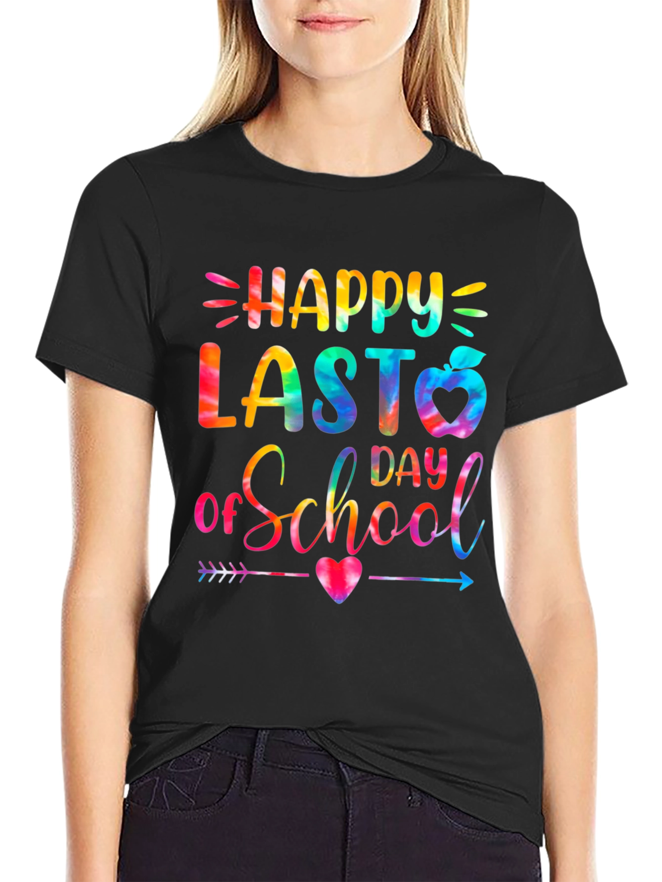 Happy Last Day of School Tie Dye T-Shirt