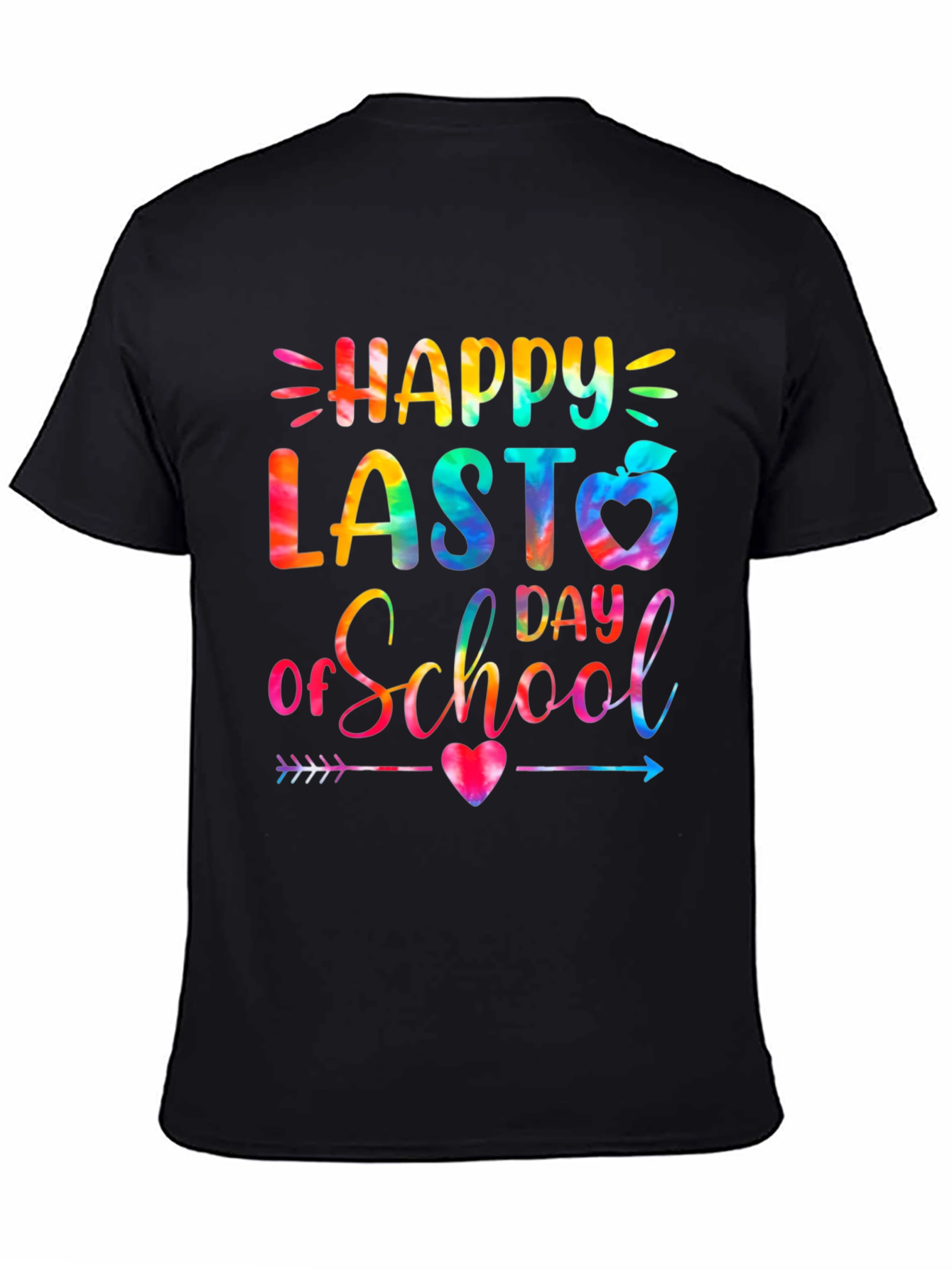 Happy Last Day of School Tie Dye T-Shirt