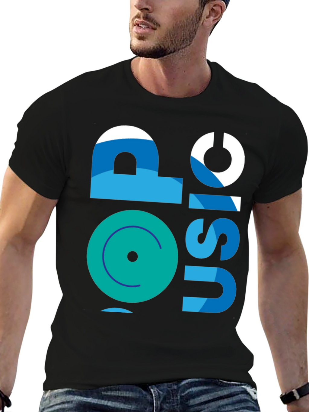 Pop Music Graphic Tee - Stylish Casual Wear