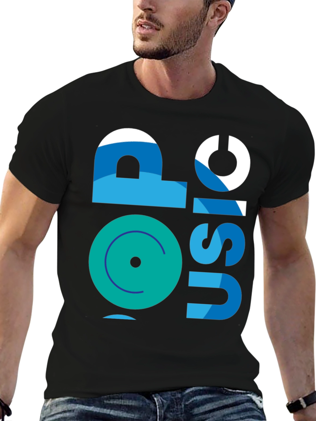 Pop Music Graphic Tee - Stylish Casual Wear