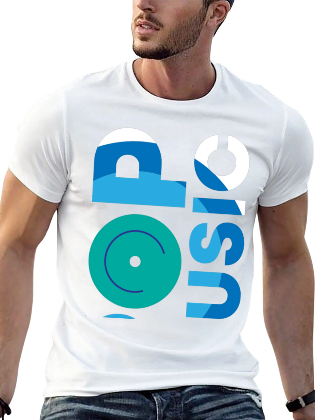 Pop Music Graphic Tee - Stylish Casual Wear