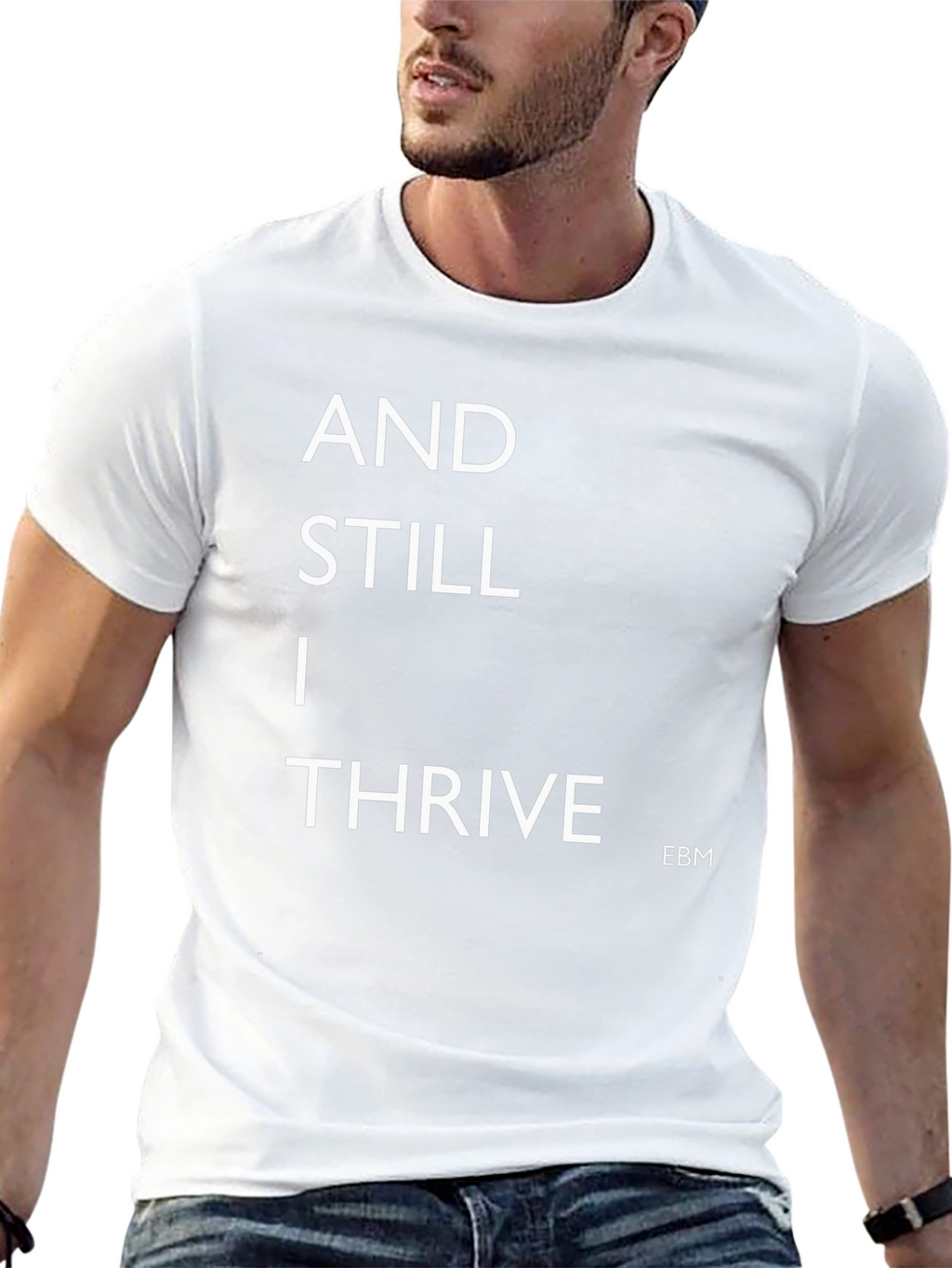 And Still I Thrive Black T-Shirt