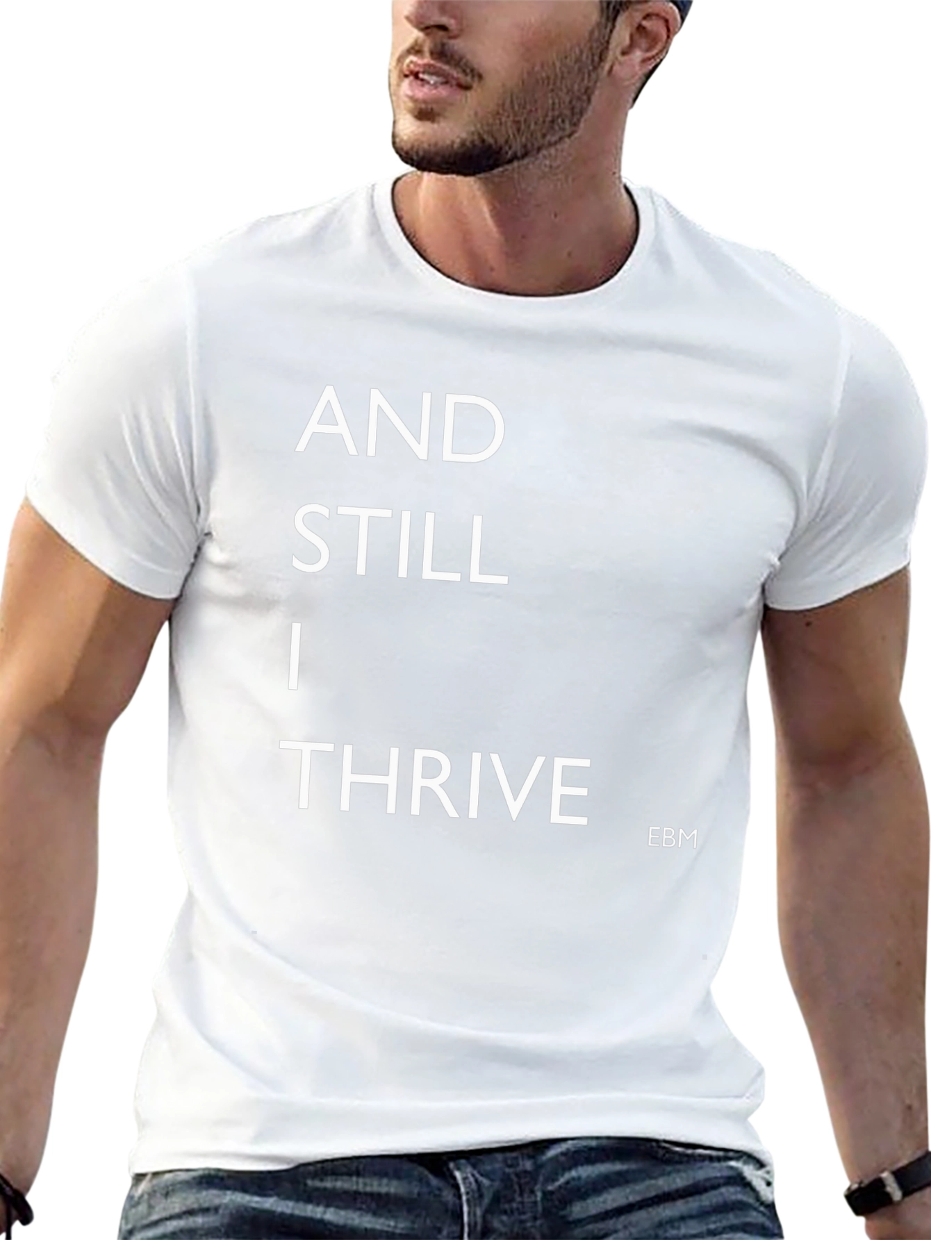 And Still I Thrive Black T-Shirt