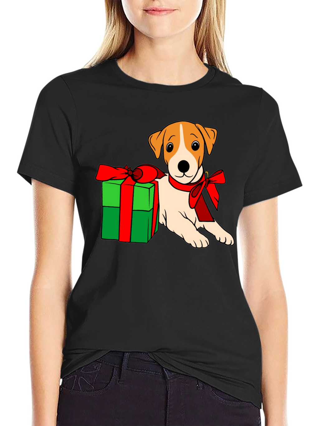 Christmas Dog Gift T-Shirt – Cute Holiday Dog Graphic Tee