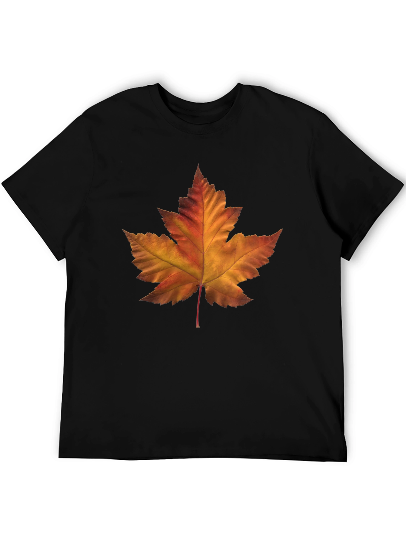 Autumn Maple Leaf Graphic T-Shirt - Stylish Fall Fashion