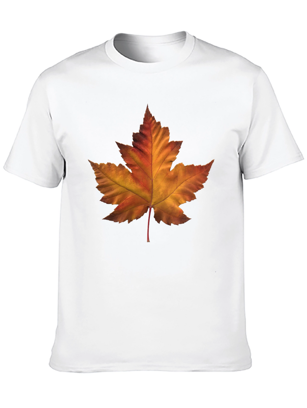 Autumn Maple Leaf Graphic T-Shirt - Stylish Fall Fashion