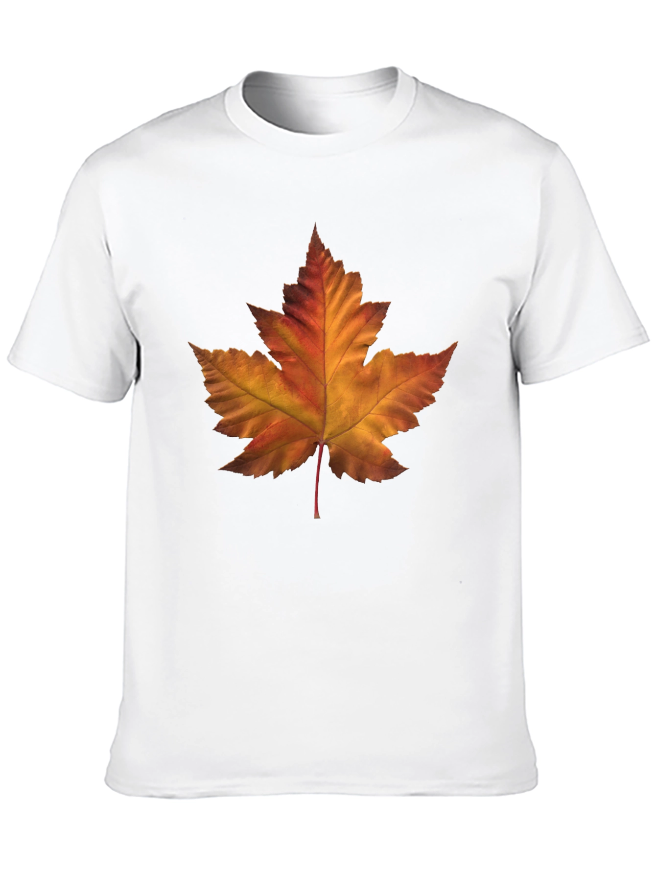 Autumn Maple Leaf Graphic T-Shirt - Stylish Fall Fashion