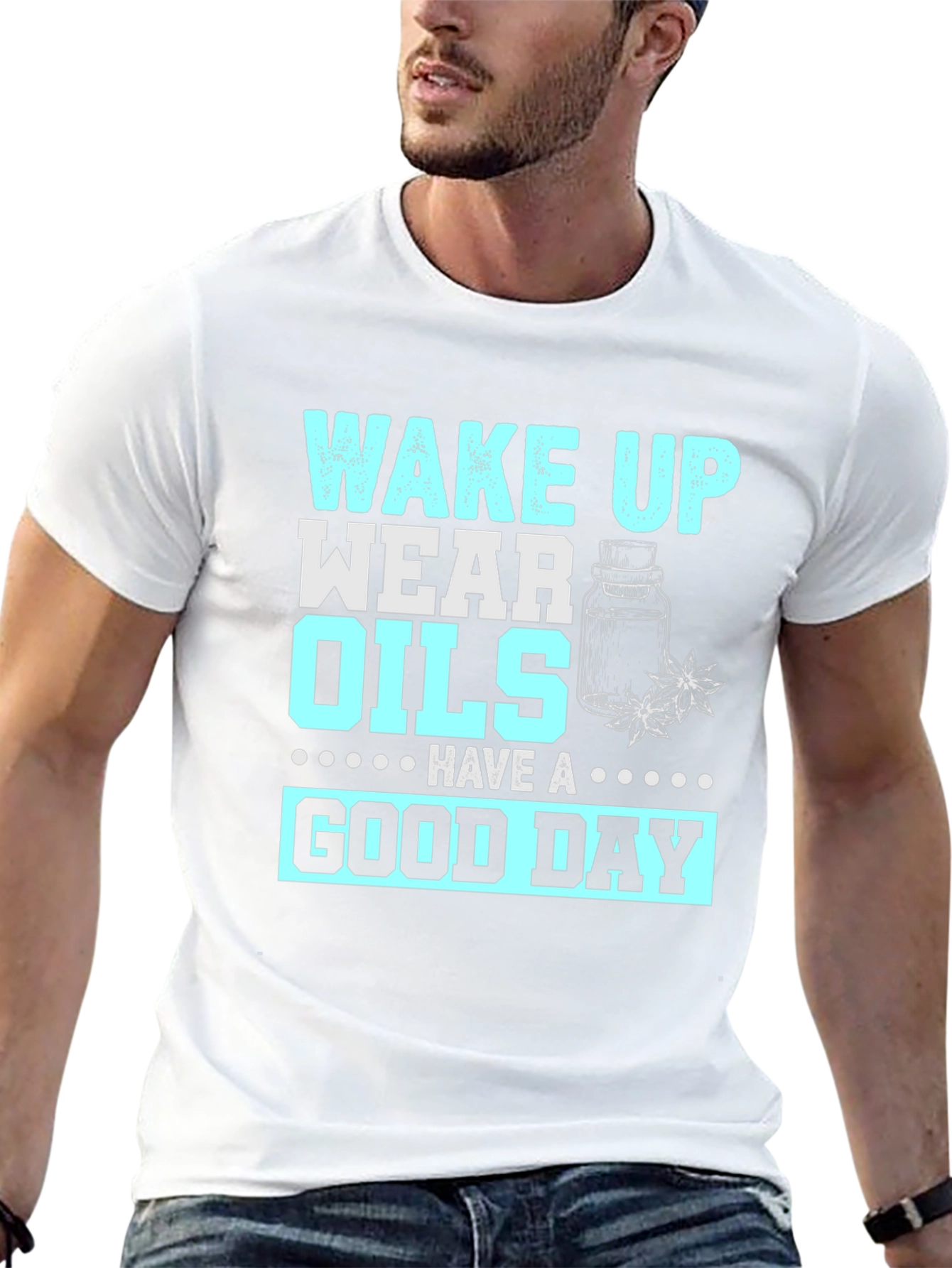 Wake Up Wear Oils T-Shirt