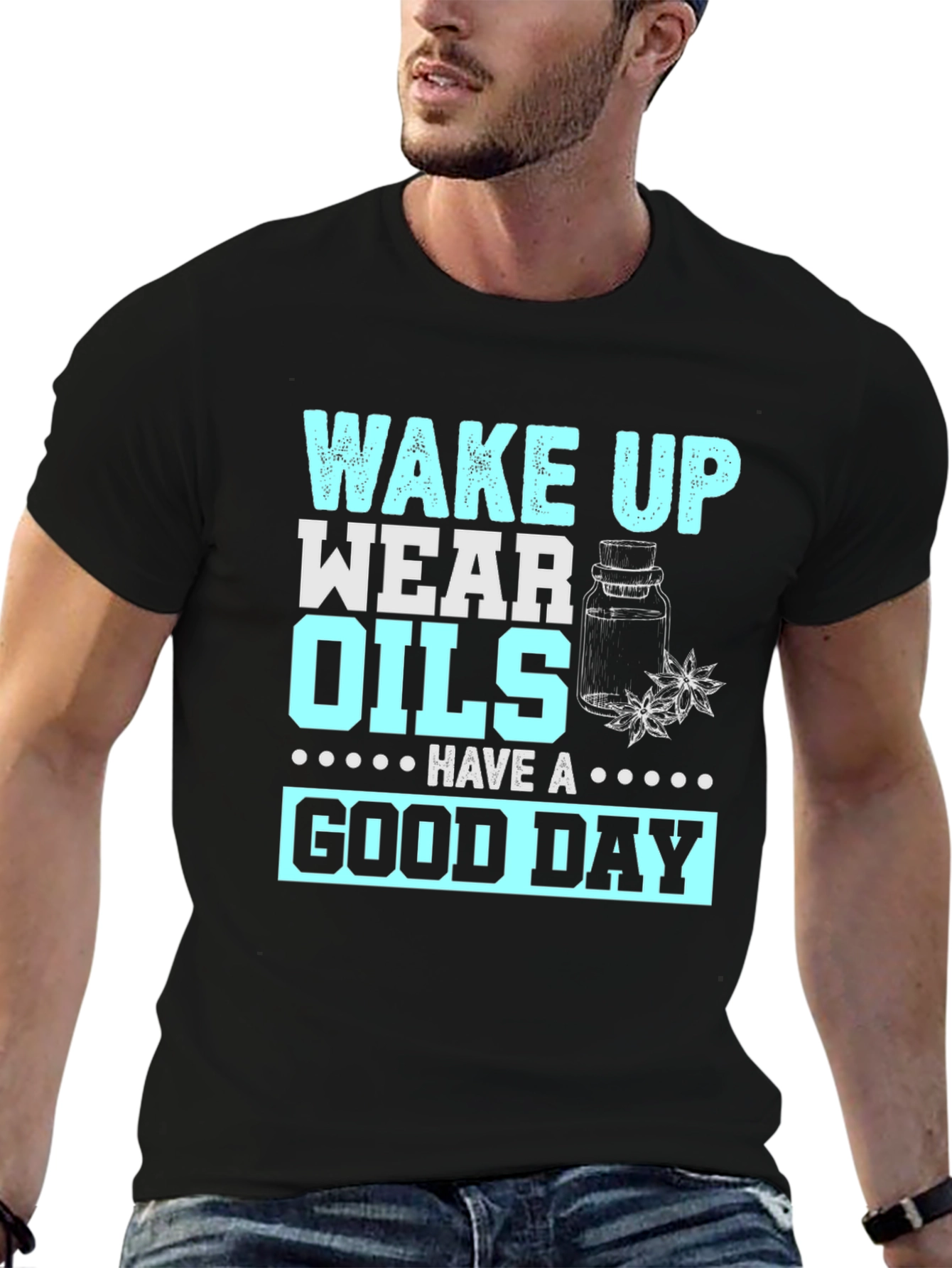 Wake Up Wear Oils T-Shirt