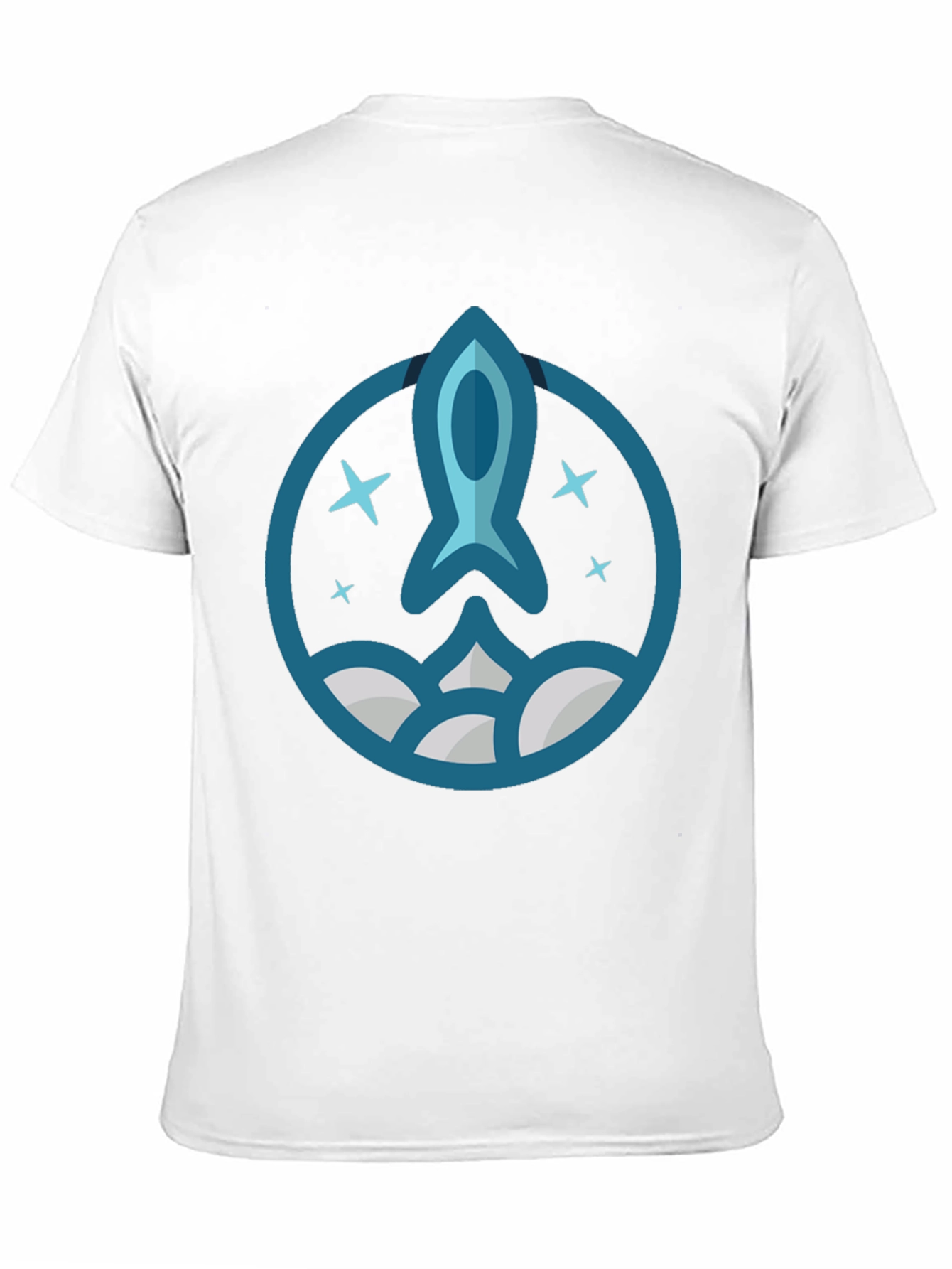 Rocket Launch Graphic T-Shirt - Space Exploration Tee