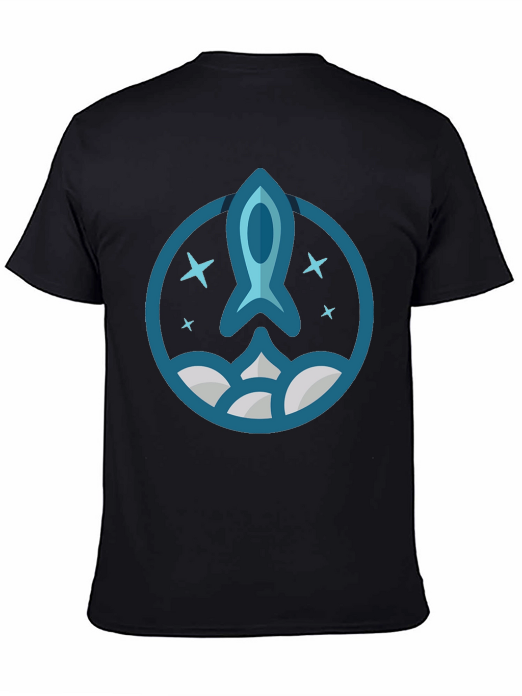 Rocket Launch Graphic T-Shirt - Space Exploration Tee