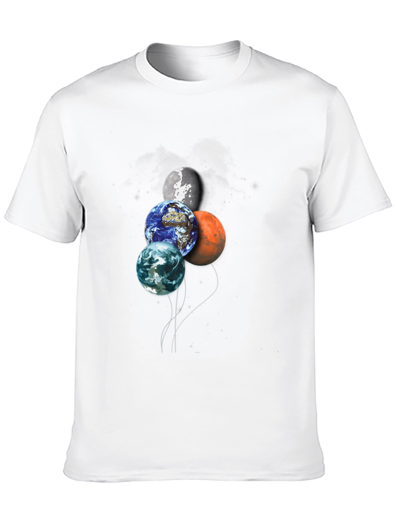 Planetary Balloon T-Shirt - Space Lovers Tee