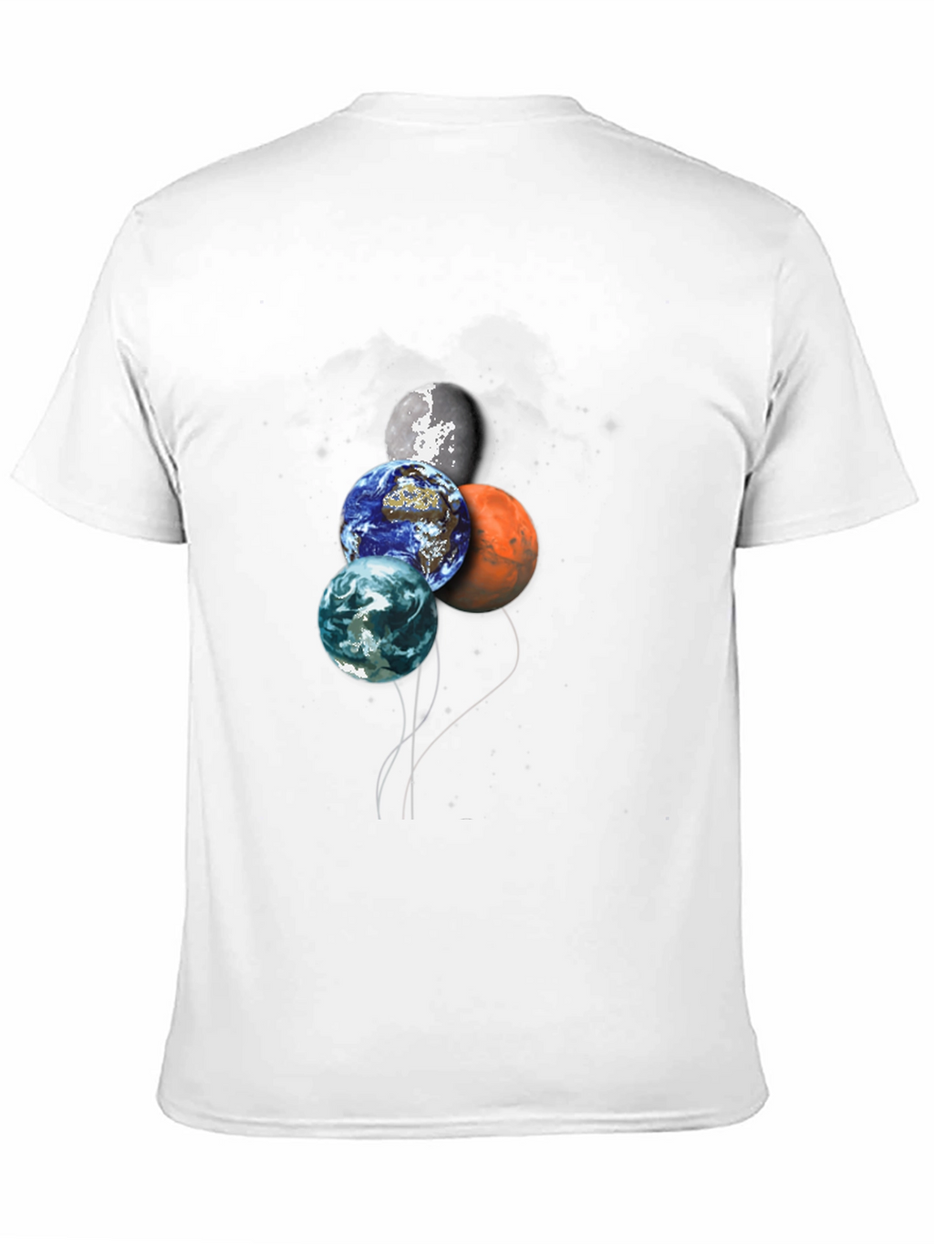 Planetary Balloon T-Shirt - Space Lovers Tee