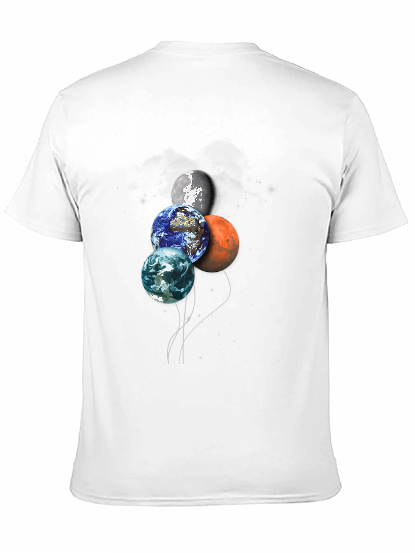 Planetary Balloon T-Shirt - Space Lovers Tee