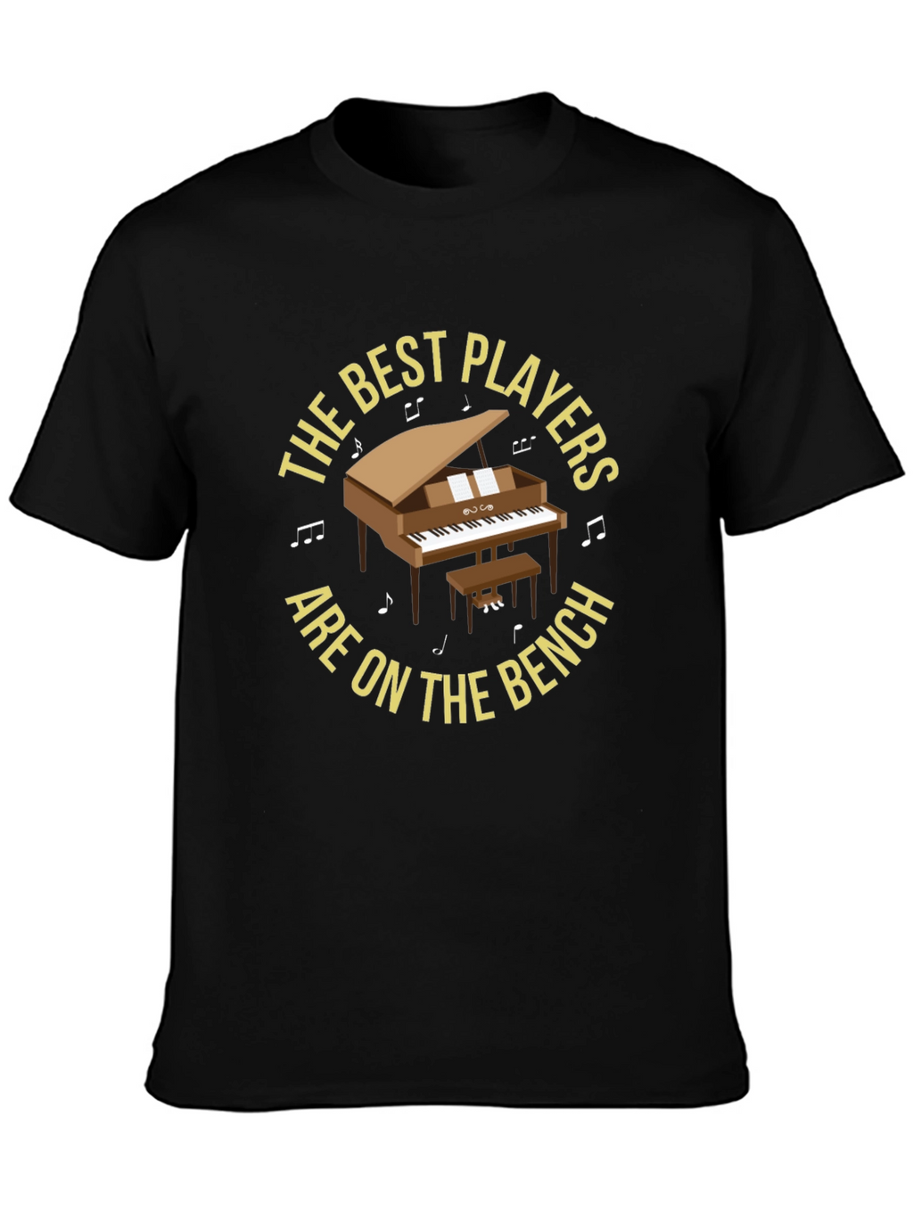 Best Players Piano T-Shirt - Musician Humor Tee