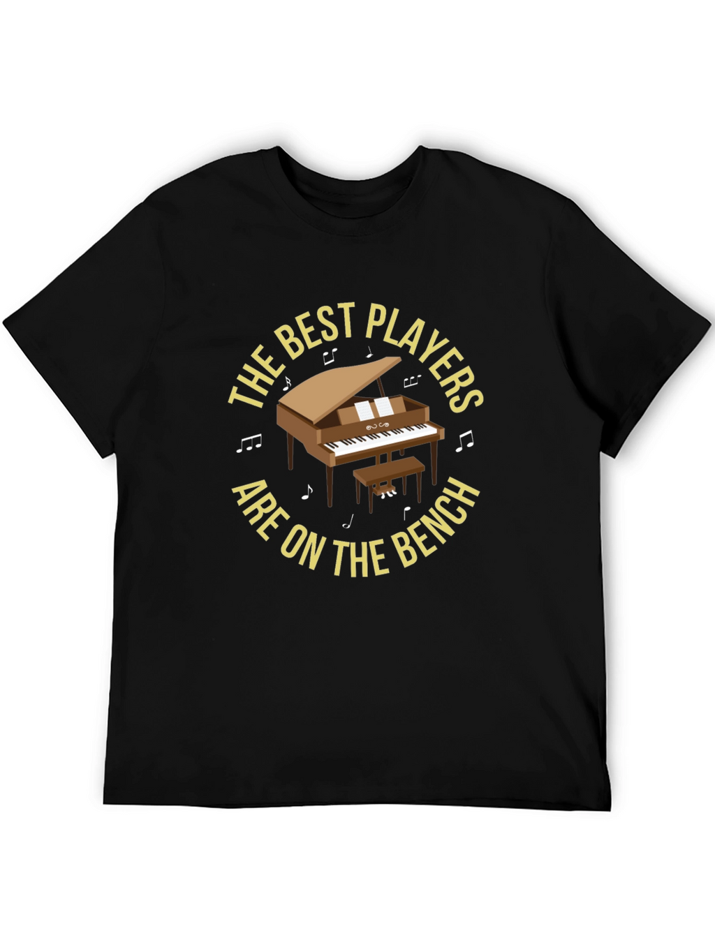 Best Players Piano T-Shirt - Musician Humor Tee