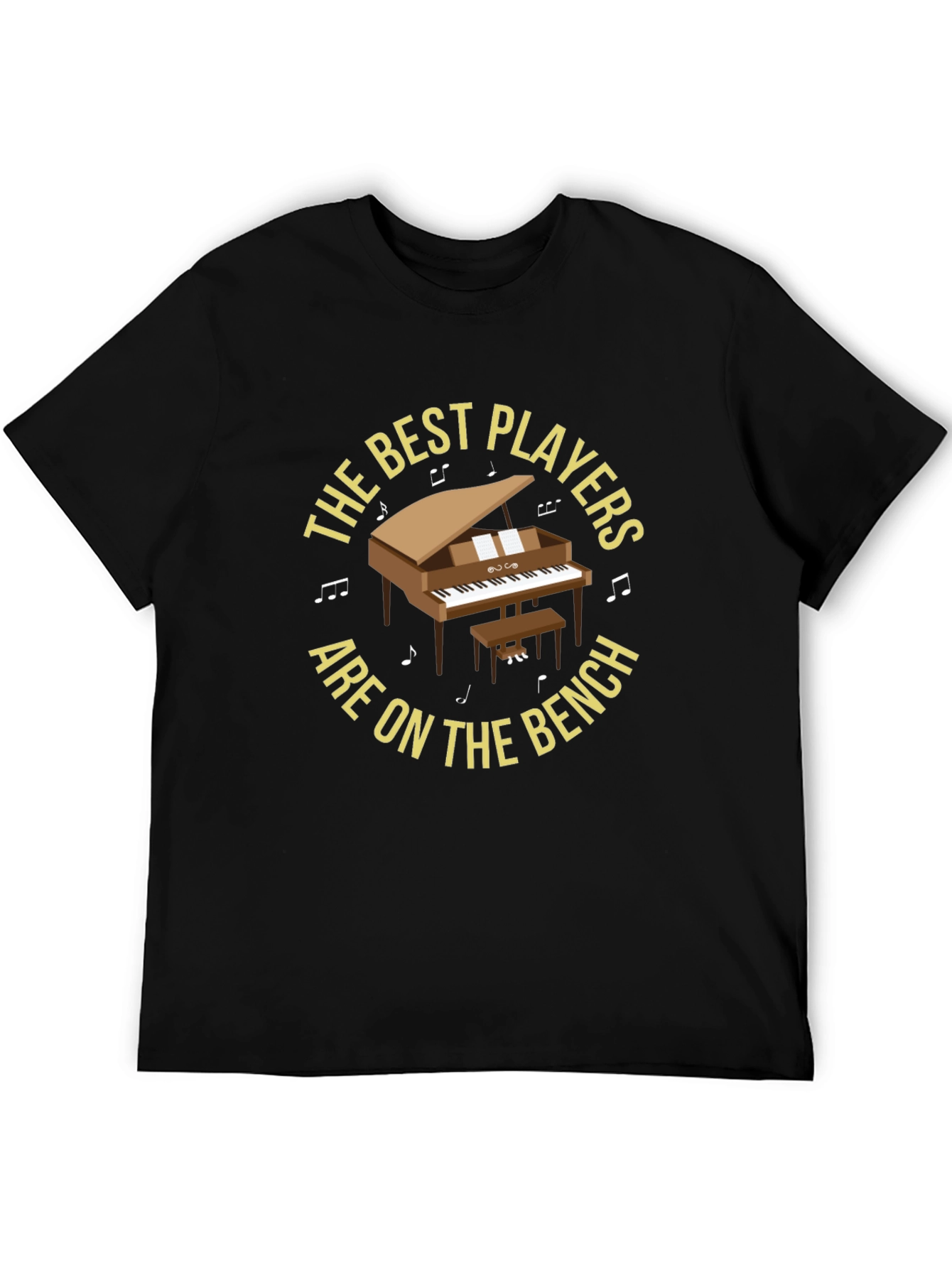 Best Players Piano T-Shirt - Musician Humor Tee